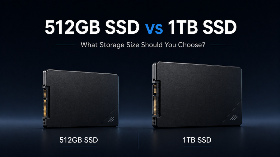 512GB vs 1TB SSD: What Should You Choose?