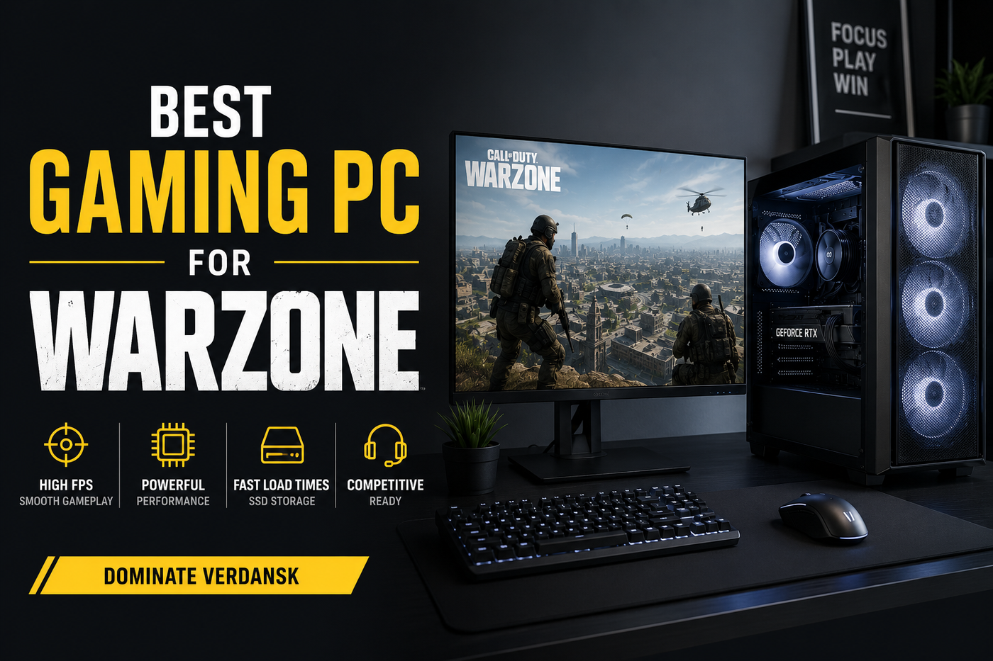 Best Gaming PC for Warzone