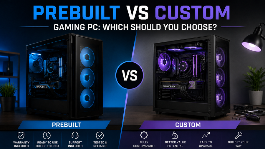 Prebuilt vs Custom Gaming PC: Which Should You Choose?