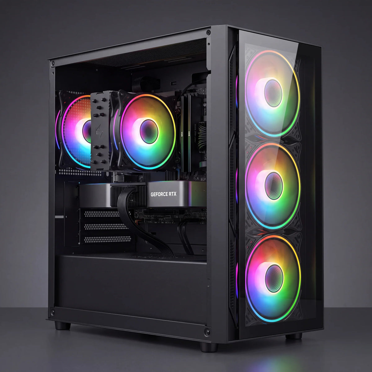 Quantum Core 2.6 - Ryzen 7 7700X RTX 5060 Pre-Built Gaming PC