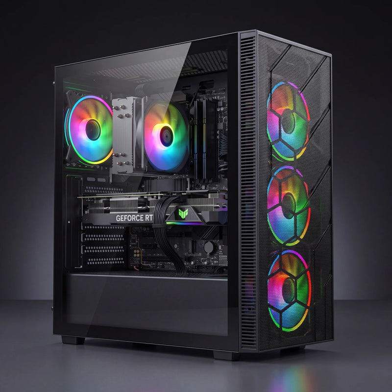 Quantum Lite 1.2 - Core i5-12400F RTX 5060 Pre-Built Gaming PC